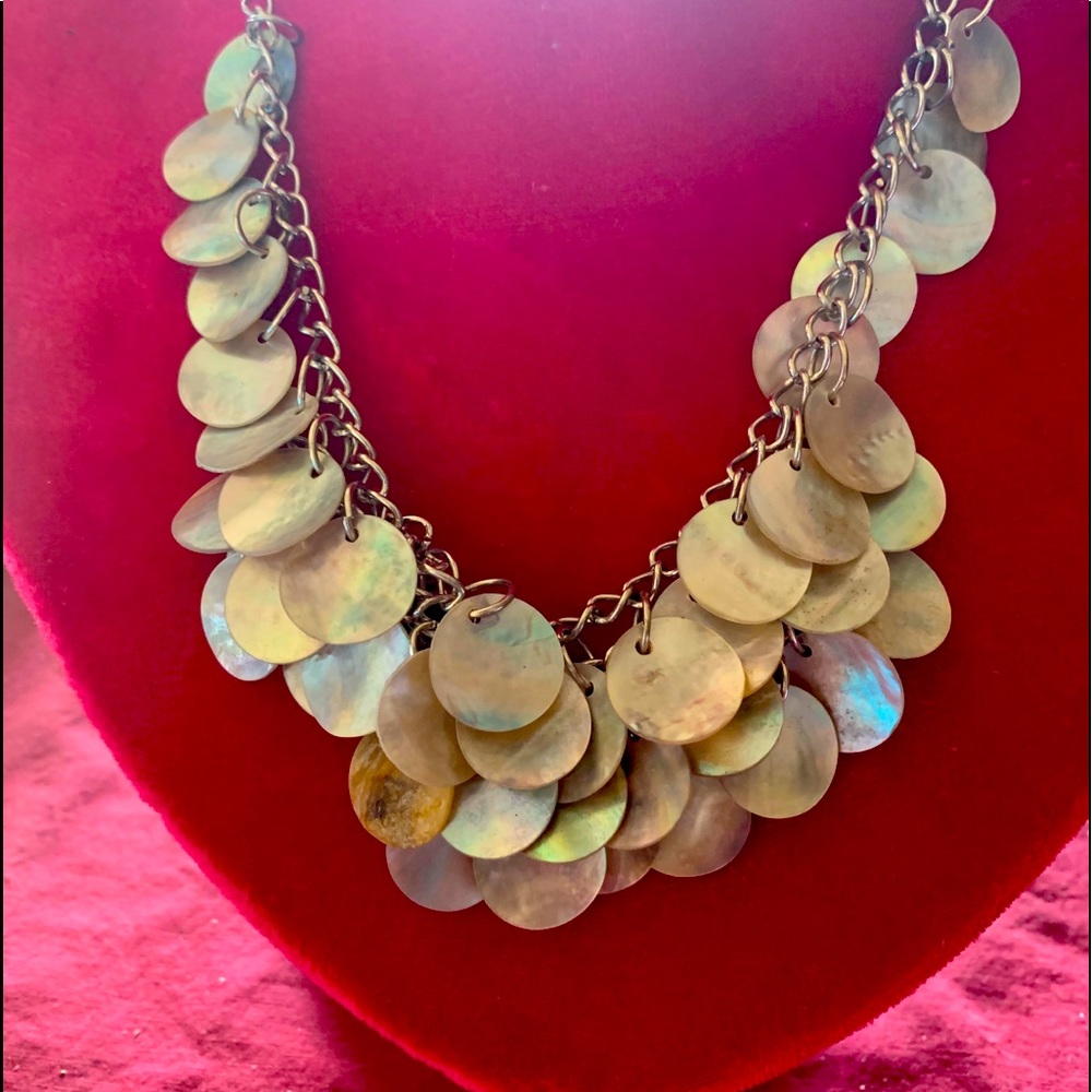 Shell like necklace